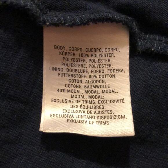 Anthropologie Meadow Rue Cottagecore Boho Hippie Blue Graphic Floral Summer Top - Picture 7 of 8